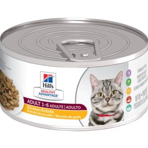 Adult Chicken Entrée Cat Food 5.5oz pack 1